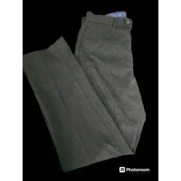 Lauren Ralph Lauren Dress Pants Men’s 32X32 Brown Pleated - Picture 2 of 4